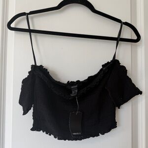 NWT forever 21 off the shoulder shirt